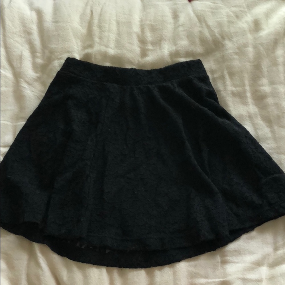 Black Lace Skirt NEW